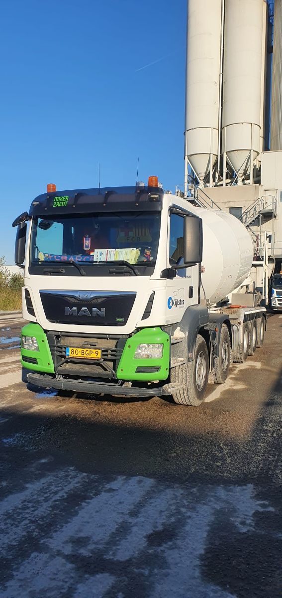 Vrachtwagenchauffeur Betonmixer Utrecht