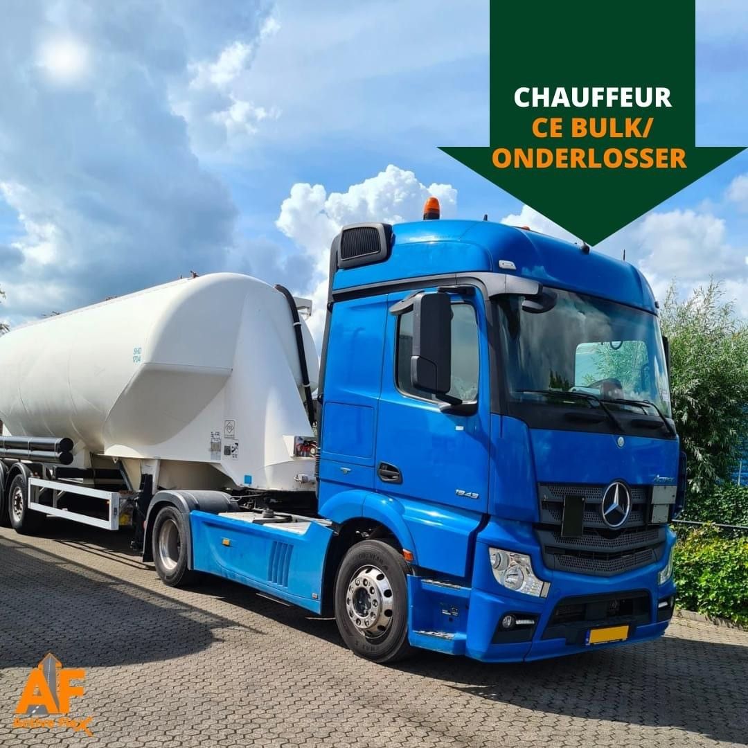 Chauffeur CE Bulk kipsilo/ onderlosser