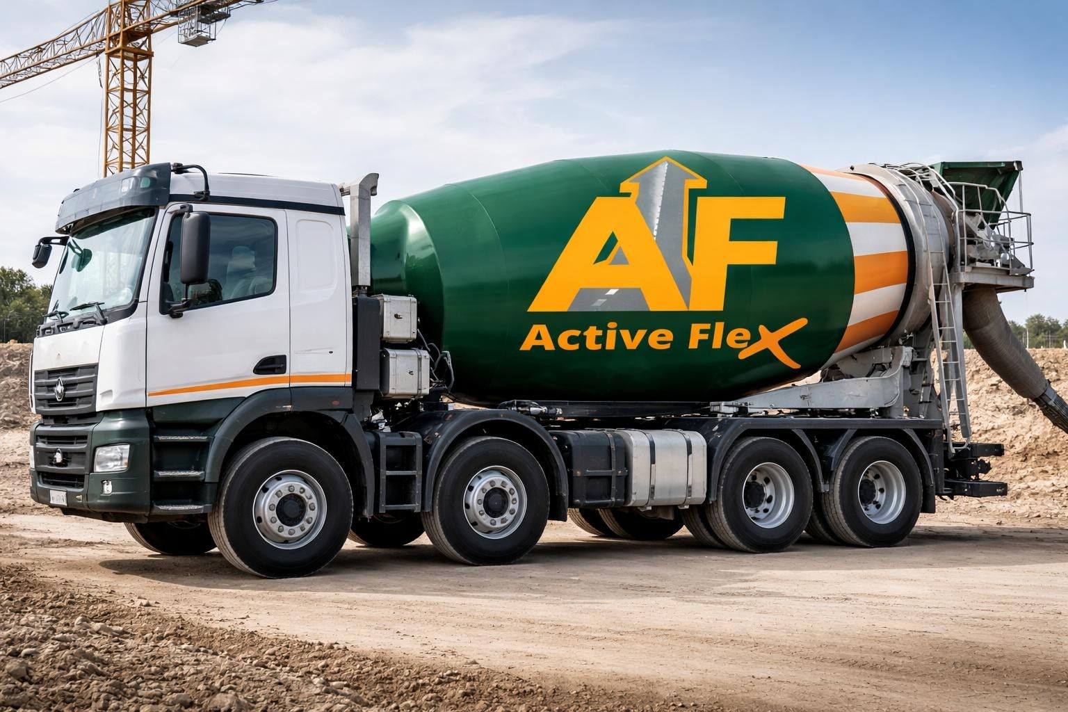 Vrachtwagenchauffeur Betonmixer Amsterdam 