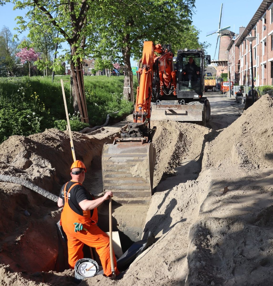 Servicemonteur inspecteur rioleringen